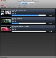 iFunia YouTube Converter for Mac screenshot